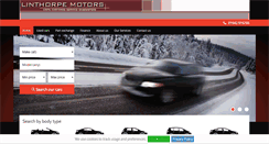 Desktop Screenshot of linthorpemotors.co.uk